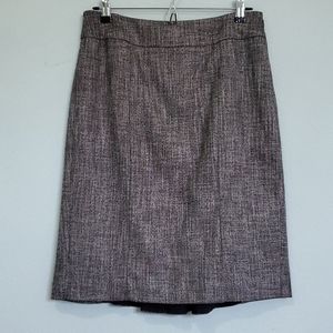 WHBM pencil skirt with back flare